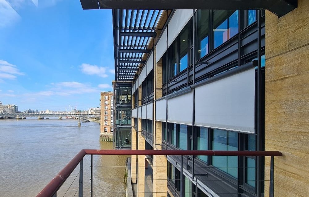 Blind specialists at facility on the Thames