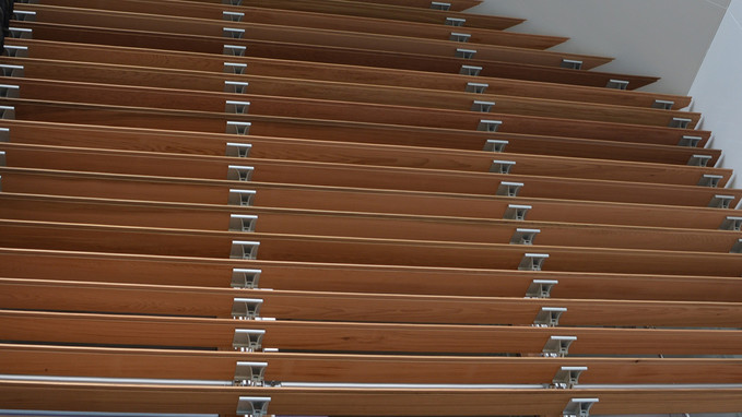 148W commercial wooden louvres type