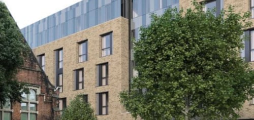 Blind installation for £35m student accommodation project