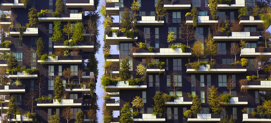 Zero carbon net buildings